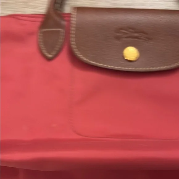 Red Longchamp Le pilage Women's Bag - Picture 3 of 14